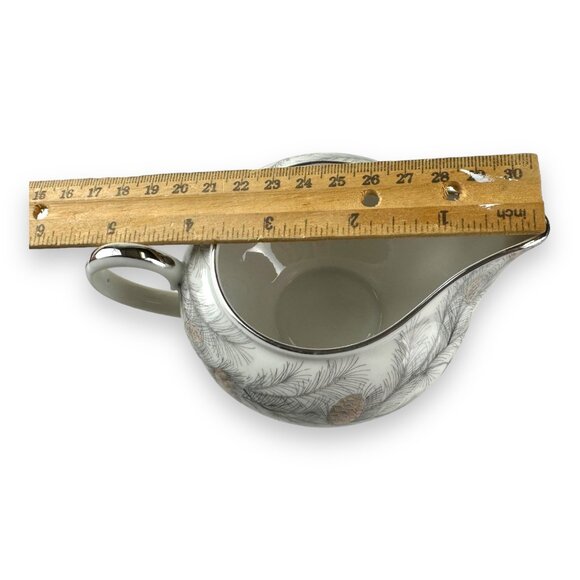 Vintage Sango Sierra Pines Creamer With Pinecone Design EUC - Picture 5 of 7